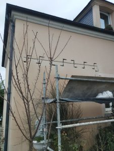 Réparation de fissures par agrafage