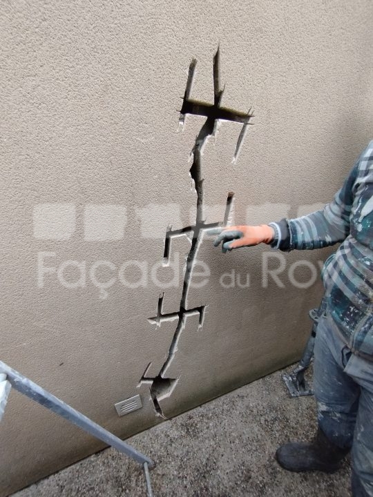 Réparation fissures d'une maison à Fontenay-sous-Bois , 94033, Val-de-Marne