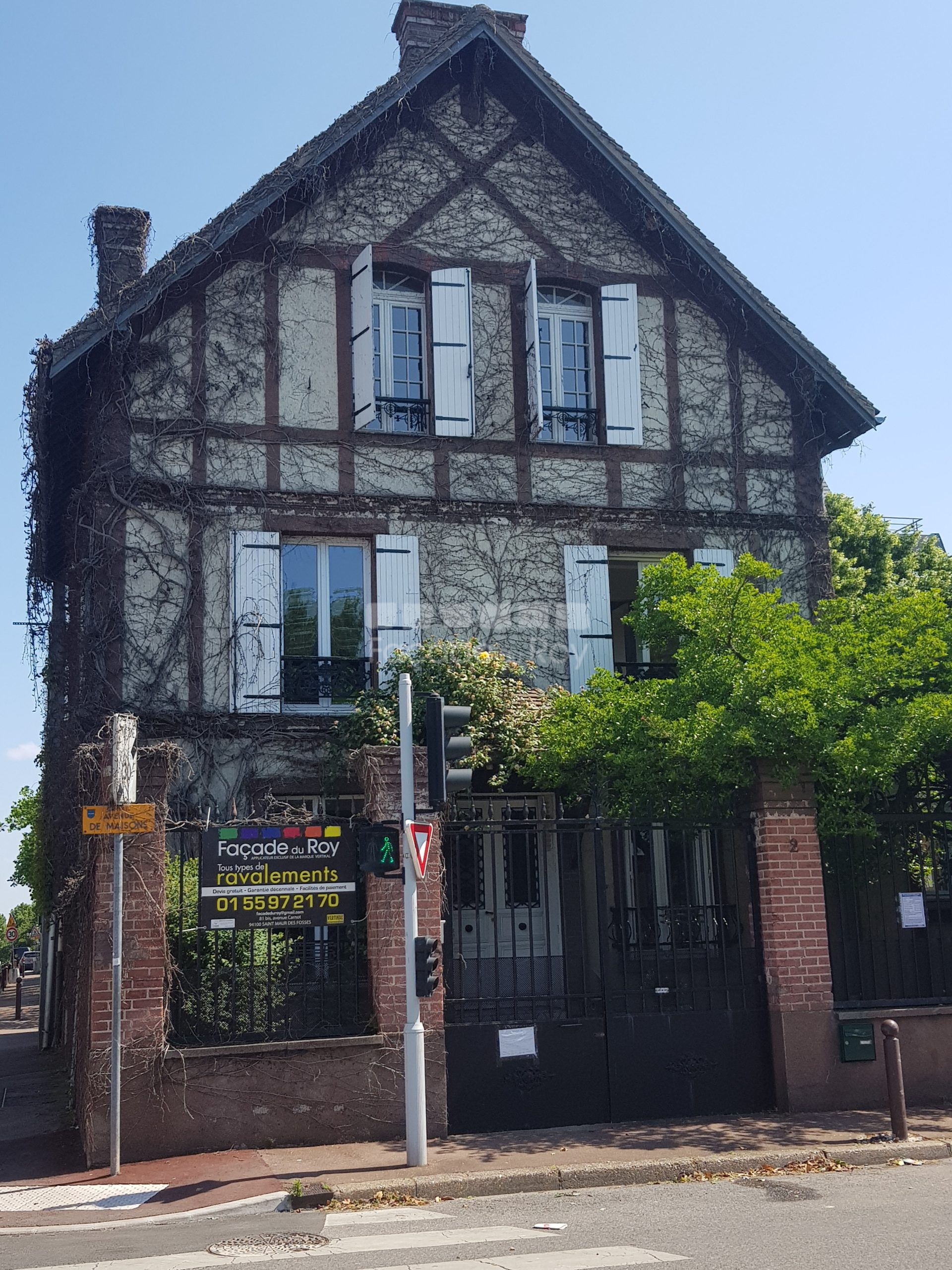 Rénovation façades d'une maison à Créteil, 94000, Val-de-Marne